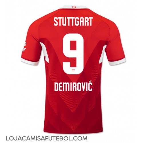 Camisa de Futebol Stuttgart Ermedin Demirovic #9 Equipamento Secundário 2024-25 Manga Curta